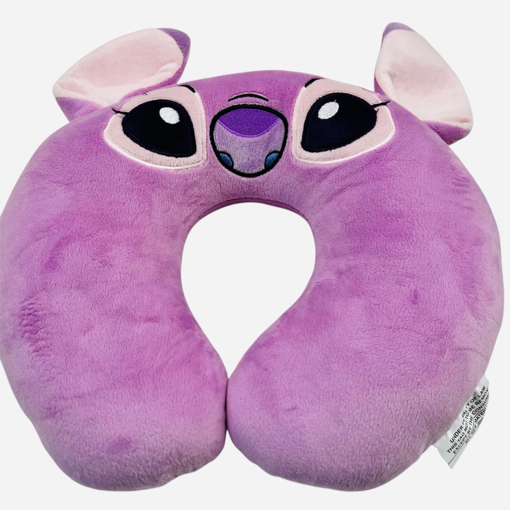 Disney × Primark Angel Travel Pillow – Limited Edition – Plush Purple Neck Pillo - Picture 3 of 9